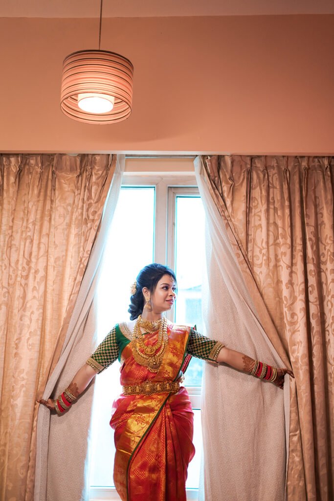 indian indian bride photoshoot poses standing