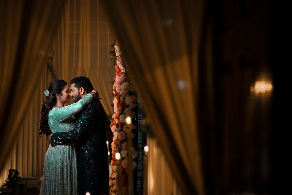 indian wedding reception photography