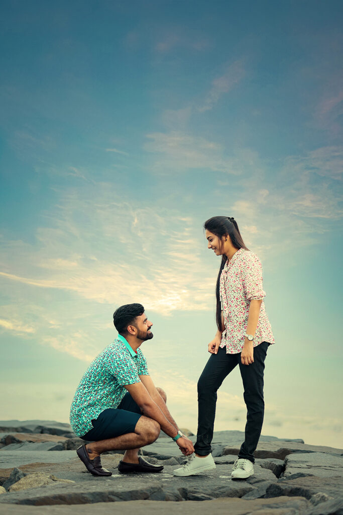 pre-wedding photo shoot images in chennai